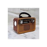 Lusenne Nostaljik Radyo: Solar Enerjili Bluetooth Radyo ve Fener, Çevre Dostu ve Kullanışlı Tasarım