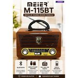 Lusenne Nostaljik Radyo: Vintage Tarzda Meier, Şarjlı ve Pilli Kullanım