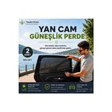 Lusenne Oto Güneşlik Perde: Uv Korumalı Yan Cam Güneşlik Seti, Esnek ve Vantuzlu