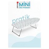 Lusenne Ütü Masası ve Aksesuarı: Pratik ve Ergonomik Mini Ütü Masası, 30X74 cm Kompakt Tasarım - 30 x 74 cm
