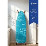 Lusenne Ütü Masası ve Aksesuarı: Turkuaz Renkli Ütü Masası Bezi, 50X140 Cm, Koruyucu ve Estetik - 50 x 140 cm