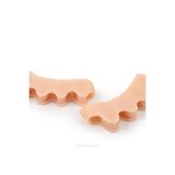 Luseron Silikon Parmak Arası Ayırıcı - 5 Parmak Geçmeli Makara - Pedikür - Ten Rengi