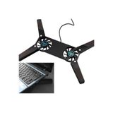Luseron Taşınabilir Laptop Soğutucu - 2 Fanlı USB - Katlanabilir - Notebook Soğutma Standı