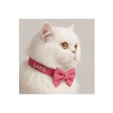 Lusi Doog İsimli Papyonlu Kedi Boyun Tasması Papyonlu Kedi Tasması Papyonlu Tasma