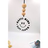 lusidadesign Happy Mind Happy Life Dikiz Aynası Pleksi Araba Süsü