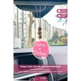 lusidadesign Kişiye Özel Splash Pembe Dikiz Aynası Pleksi Araba Süsü