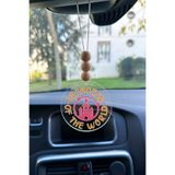 lusidadesign Princess of the World Prenses Şatosu Tasarımlı Dikiz Aynası Süsü Hediye Kutulu Araba Süsü