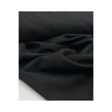 LUSSAMODA GABARDİN KUMAŞ İNCE DÖKÜMLÜ ELBİSE, ETEK, PANTOLON, CEKET, YELEK, SİYAH RENGİ