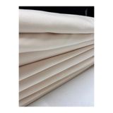 LUSSAMODA GABARDİN KUMAŞ ÖZEL DÖKÜM ETEK, PANTOLON, CEKET, YELEK, TRENÇKOT EKRU RENGİ