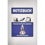 Lustiges Notizbuch für Kollegen – Einmal mit Profis arbeiten – nur FÜNF Minuten!: Witziges Büro Geschenk | A5 Notizbuch | 100 linierte Seiten | ... Geburtstag, Weihnachten und Wichteln