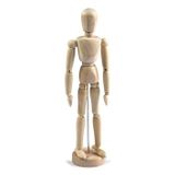 Lutart 14 cm Ahşap Model Manken