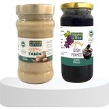 Lütfen! Organik Tahin-Pekmez Paketi (Üzüm Pekmezi+Tahin) - 0,01 gr