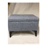 Lütfiye Gündoğan Sandıklı puf yükseklik 45cm boy 60 cm en 40cm kumaş keten