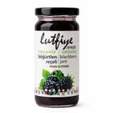 Lutfiye Organik Böğürtlen Reçeli 280g, İlave Şekersiz