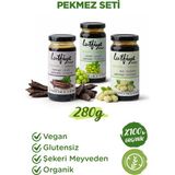 Lutfiye Organik Pekmez Seti (Keçiboynuzu, Dut, Üzüm) – 3’lü Karışık, Şekeri Meyveden (3 x 280G) - 840 gr