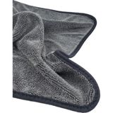 Luti Concept Mikrofiber Süper Emici 50x 70 cm Araç Kurulama Bezi Süper Emici Kalın Fil Özellikli Oto Kurulama Temizlik Ve Uygulama Havlusu (Gri)
