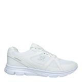 Lutton 2510 Unisex Beyaz Bağcıklı File Yürüyüş Koşu Büyük Numara Spor Ayakkabı 45 46 47 48