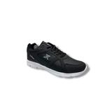 Luttoon 251-26 Deri Anatomik Erkek Sneaker Siyah Beyaz 45-48