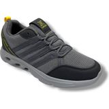 Luttoon 4138-26 Anorak Fashıon Erkek Sneaker Füme Siyah Sarı