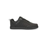 Luttoon 4189-24 Deri Anatomik Hafıza Taban Erkek Sneaker Siyah Füme
