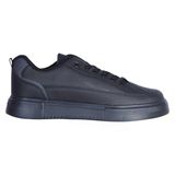 Luttoon Prt-4302 Siyah Cilt Erkek Sneaker Ayakkabı