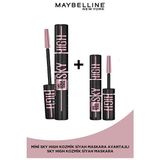 Luua Maybelline New York Lash Sensational Sky High Cosmic Black Maskara 7.2 ml & Mini Sky High Cosmic Black Maskara - Siyah