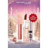 Luua Maybelline New York Lifter Gloss Nemlendirici Dudak Parlatıcısı 009 Topaz & Mini Lash Sensational Maskara Makyaj Seti - Pembe