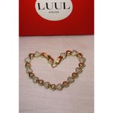 LUUL ATELIER XUPING Love 14K Gold Kalp Çelik Bileklik