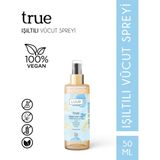 Luur Cosmetics & More True Vücut Spreyi Simli, Işıltılı Uzun Süre Kalıcı Koku, Nemlendiricili 50 Ml 8683023000855