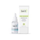 Luv it! Yoğun Nemlendirici Serum + Centella Özlü Leke Kremi (2'li Cilt Bakım Seti)