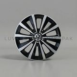 luvak VOLKSWAGEN Transporter Uyumlu JantKapağı - 15 İnç - 1 Takım (4 adet) - Çelik görünümlü 1100R15