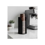 Luvena Karton Bardak Düzenleyici Kahve Bardaklık Standı Siyah Masa Üstü Bardak Organizer - 12 Oz'a Kadar Uyumludur