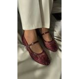 Luvesta Shoes LUVESTASHOES İŞLEMELİ DANTEL BABET