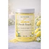 luvesya Limon Aromalı Nem Tozu 500 ML – Banyo, Manikür & Pedikür İçin Köpüren Yoğun Nem Bakımı