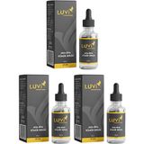 Luvi Aha Bha Cilt Kusurları Karşıtı Siyah Serum Peeling Etkili 3 Lü Set (30ml+30ml+30ml)