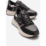 Luvi Bıella Siyah Süet Desenli Kadın Sneaker
