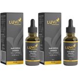 Luvi Canlandırıcı Anti Stres Saç Bakım Serumuportakalözlü(Argan&Keratın-E&Vıtamını)2lıset(50ml+50ml)
