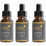 Luvi Yıpranmış Ve Dökülen Saçlara Özel Kara Sarımsak Yağı 3 Lü Set (50ml+50ml+50ml)