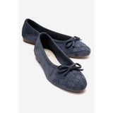 LuviShoes 03 Kot Süet Hakiki Deri Kadın Babet Ayakkabı