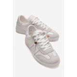 LuviShoes ARDIX Beyaz Hakiki Deri Kadın Spor Ayakkabı