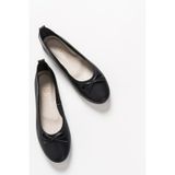 Luvishoes Cilt Kadın Babet Siyah