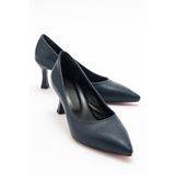 LuviShoes PEDRA Laci Cilt Kadın Topuklu Ayakkabı