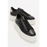 LuviShoes Spes Siyah Kadın Spor Ayakkabı