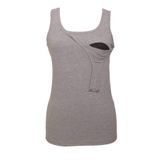LuvmaBelly 1501-1502 Maternity Gri Lohusa Emzirme Atleti