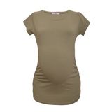 LuvmaBelly Maternity 2009-2015 Haki Hamile T-shirt