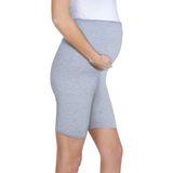 Luvmabelly Maternity Pamuklu Hamile Şort Tayt Kadınlar İçin Günlük Kullanım 8028 - 2XL - 100Gri