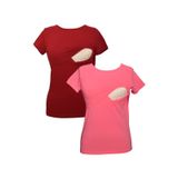 LuvmaBelly MYRA2502-2506 Emzirme T-shirt Seti