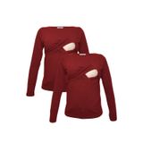 LuvmaBelly MYRA2701-2703 Emzirme T-shirt Seti