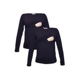 LuvmaBelly MYRA2702-2702 Emzirme T-shirt Seti