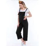 LuvmaBelly MYRA6105 Siyah Hamile Salopet